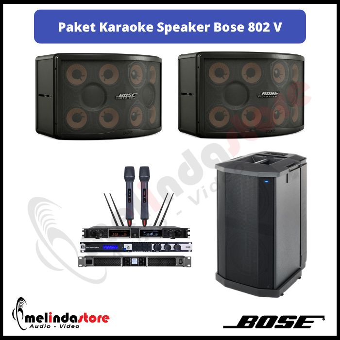 Paket Karaoke Premium Speaker Bose 802 V | No Touchscreen & Player Paket Karaoke Premium Speaker Bose 802 V | No Touchscreen & Player